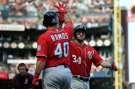 Giants visit the Nationals to start 3-game series